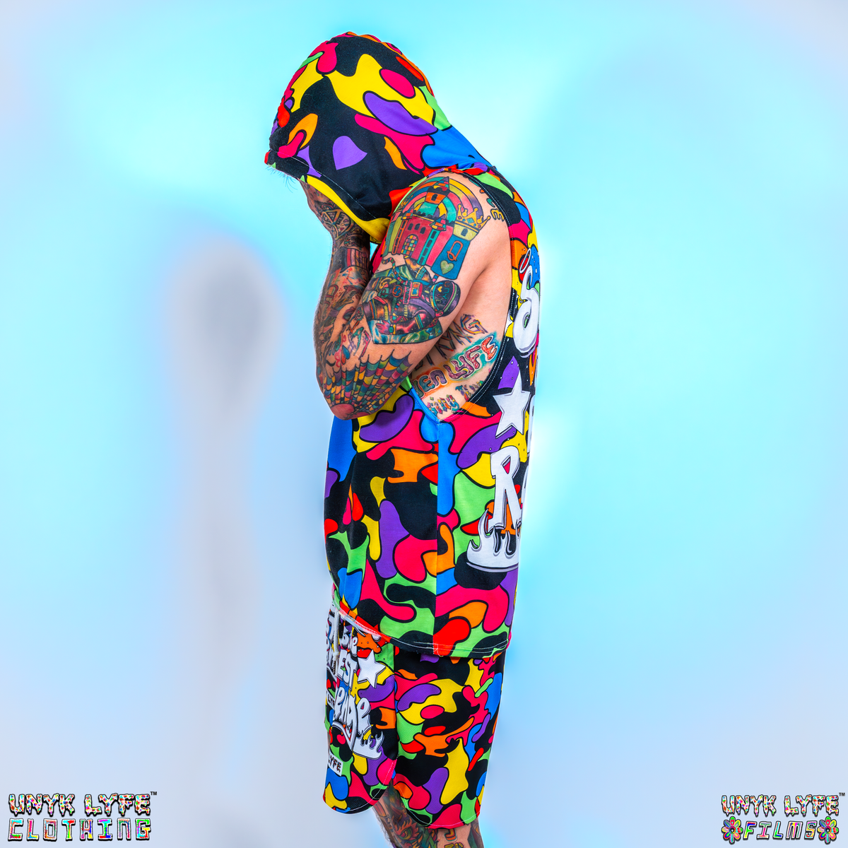 トップス everyone j.30000 rooftop logo L/S TEE M EVERYONE ISNT LOYAL SLANT LOGO MESH TEE