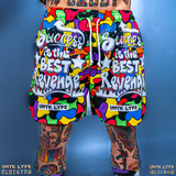 Revenge: Men's Side Split Shorts