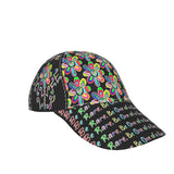 Alien Floral: Dad Hat (Black Out)