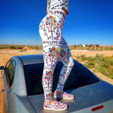 floral leggings