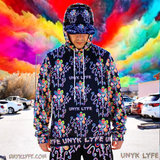 colorful hoodie
