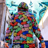 Reject: Men's Fleece Hoodie