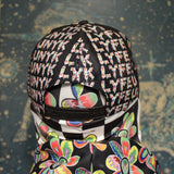 Alien Floral: Dad Hat (Black Out)