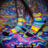 Toxic Love Quarter Socks