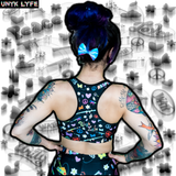 Multicolor Sports Bra