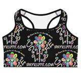 Chapter One: Women's Sports Bra (Black Out)
