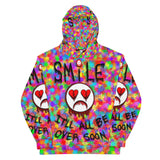 Smile: Women's Fleece Hoodie