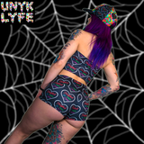 Unyk Lyfe Clothing | Multicolor Rave Shorts