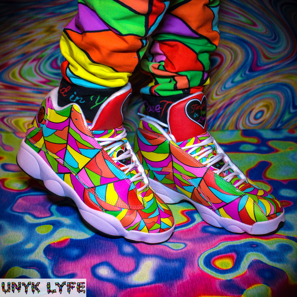 Unyk Lyfe Clothing Colorful Basketball Shoes Collectible Shoes