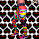 Unyk Lyfe Clothing | Multicolor Yoga Leggings