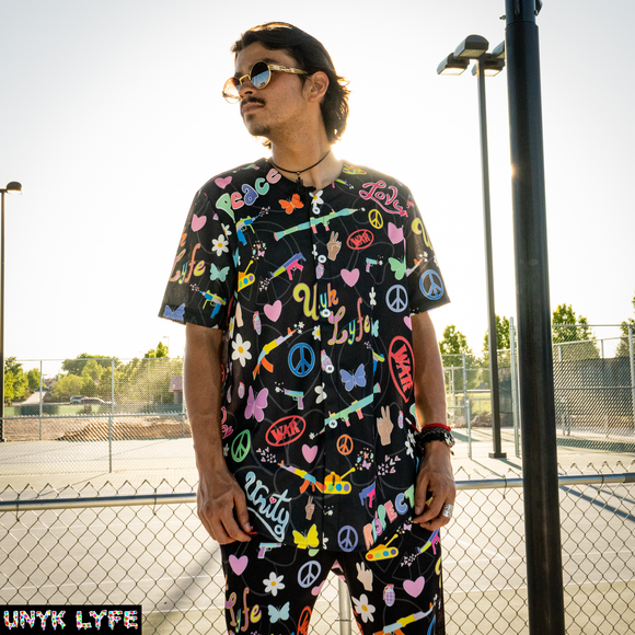 Unyk Lyfe Clothing | Colorful Men’s Baseball Jersey 