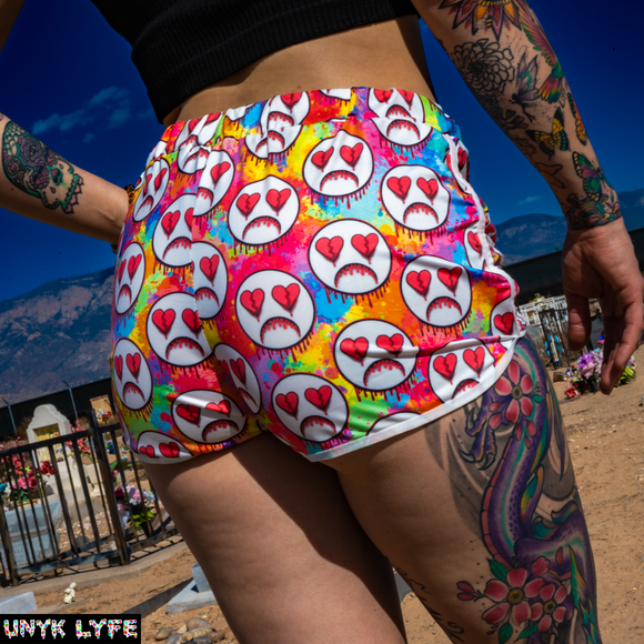Colorful Women’s Dolphin Shorts