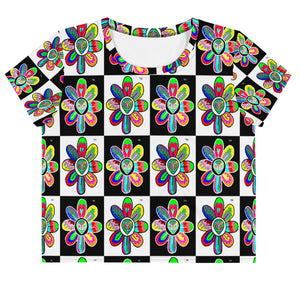 Colorful Women’s Crop T-shirt